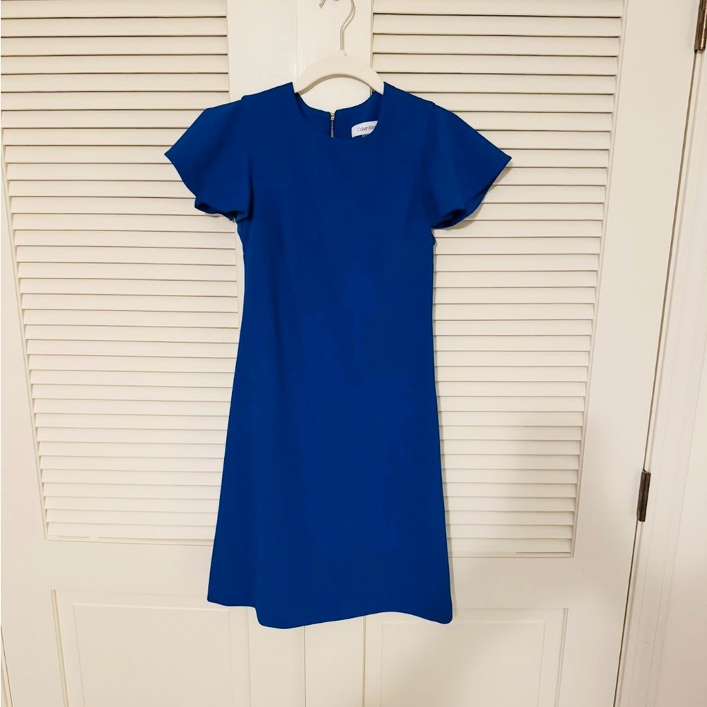 Calvin Klein Royal Blue Mini Dress